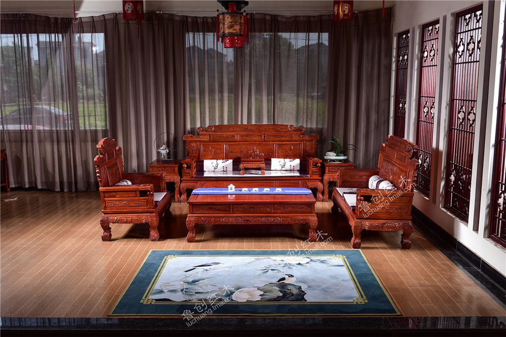 金玉滿堂沙發7件套