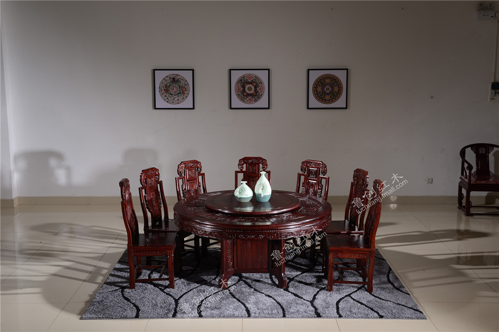 國色天香圓臺，象頭